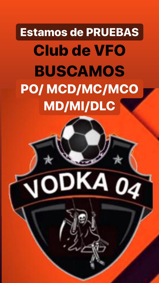 04Club's tweet image. 🚨Buenas Jugones🚨

HOY SE ABRIÓ EL MERCADO DE VFO.

Si tienes más de 18 Años 
+ de 86 de Media con Micro
Disponible y serio.

🎮ESTE ES TU CLUB🎮

@Ayudas_clubes 
@FichajesAyudas 
@Ayudas_Fichajes 
@VFO_fichajes 
@fichajes_pro 
@AyudanteVFO