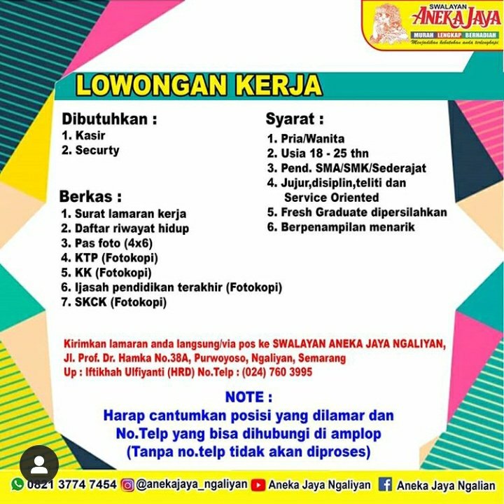 Cancelo Infolokersemarang No Twitter Cancelo Infolokersemarang No Twitter