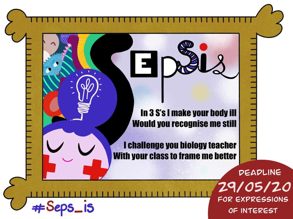 JimenezMelanie_'s tweet photo. ⚠️ To all biology teachers in Scotland!

Can you help us &amp; @stopsepsisnow increase awareness of sepsis? Please complete this quick survey to let us know how to make our #seps_is campaign more impactful for your school. Details+survey👇, deadline 29/05
https://t.co/6uZXF0cbNV https://t.co/cqOLEwqhw6