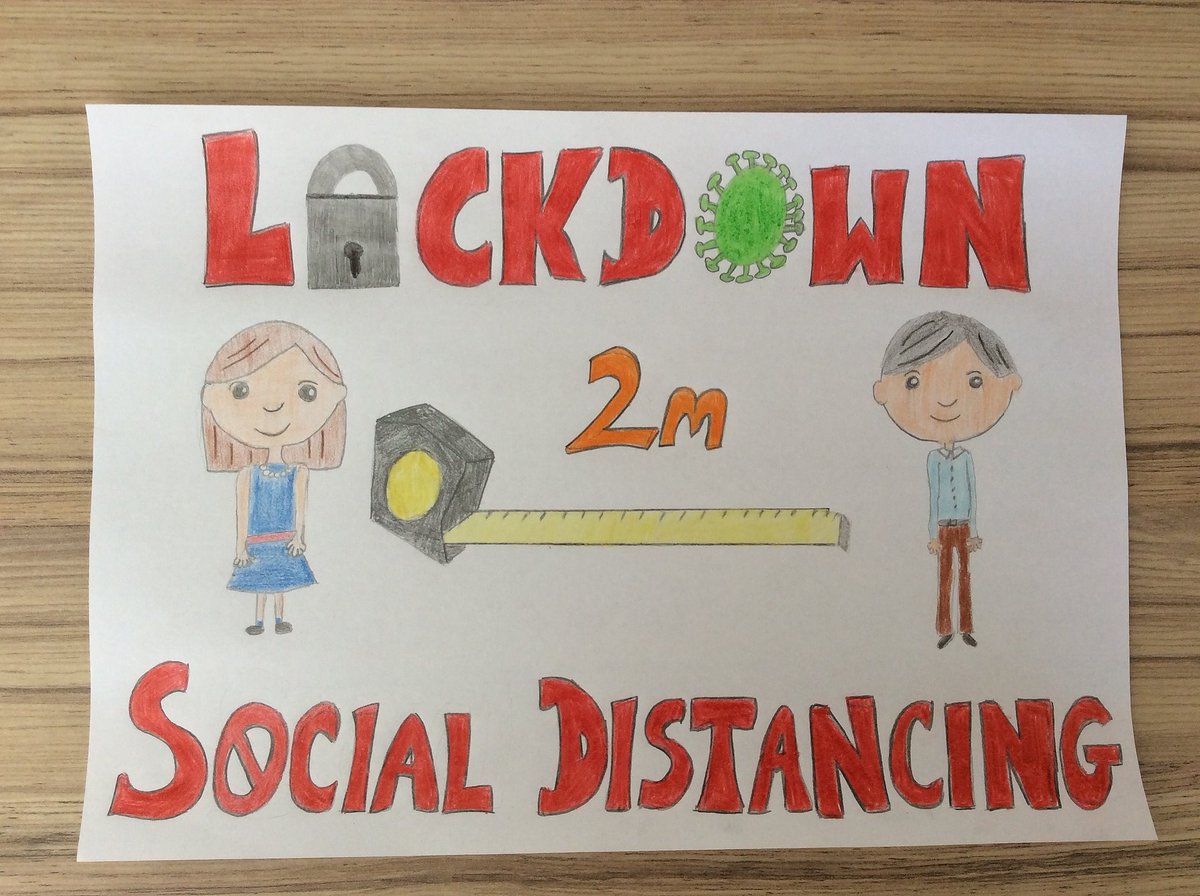 PoliceCongleton's tweet photo. Here are some entries for our #Coronavirus #SocialDistancing poster competition. Open to students of all #Congleton & #OddRode primary schools, contact your school on how to enter, closing date 22/05 (FYI some were done before the change in advice) #WeCare #Cheshire https://t.co/FG3vSTptmi