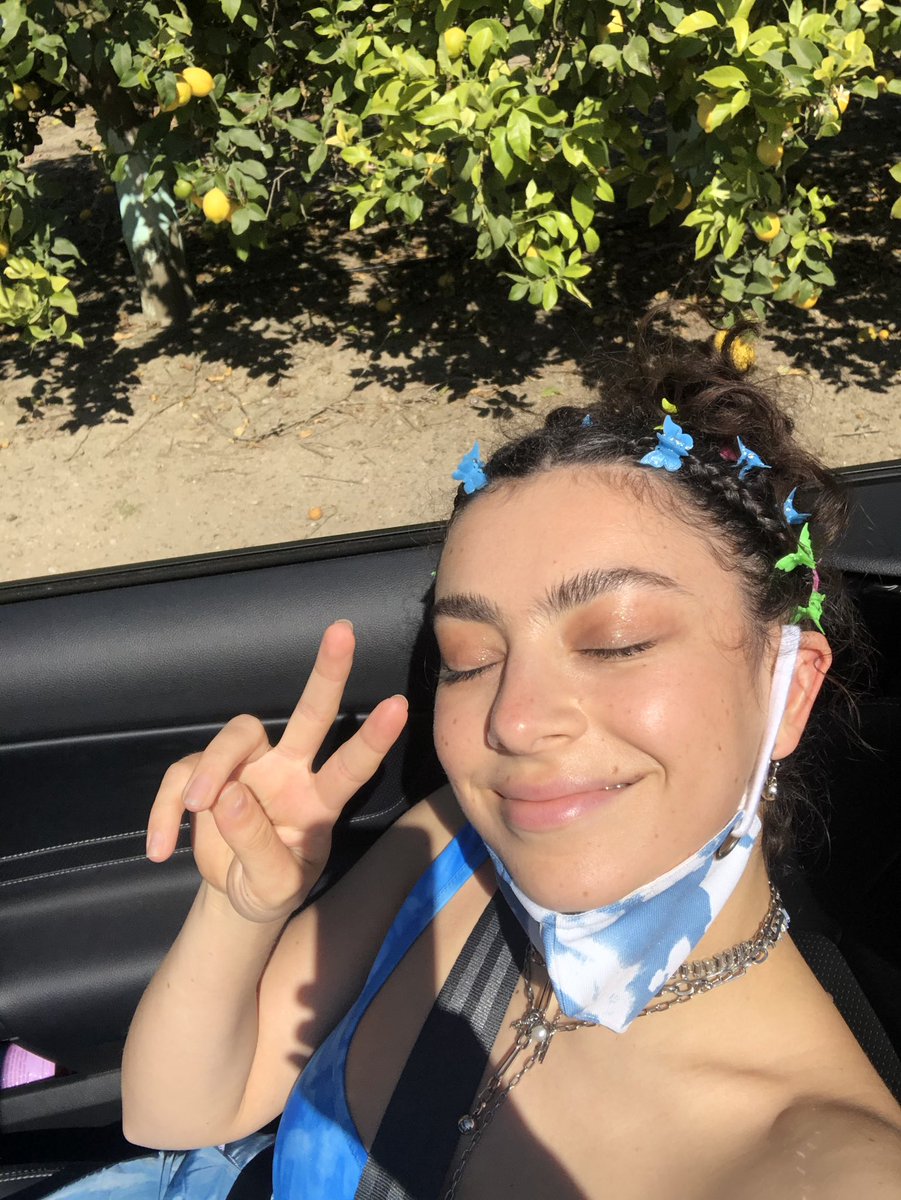 charli_xcx's tweet photo. how I’m feeling now track by track is out now on @AppleMusic 🤍🤍🤍 listen to it here angels!!! 
https://t.co/8UhgqJKItt https://t.co/TmInI8PLGV