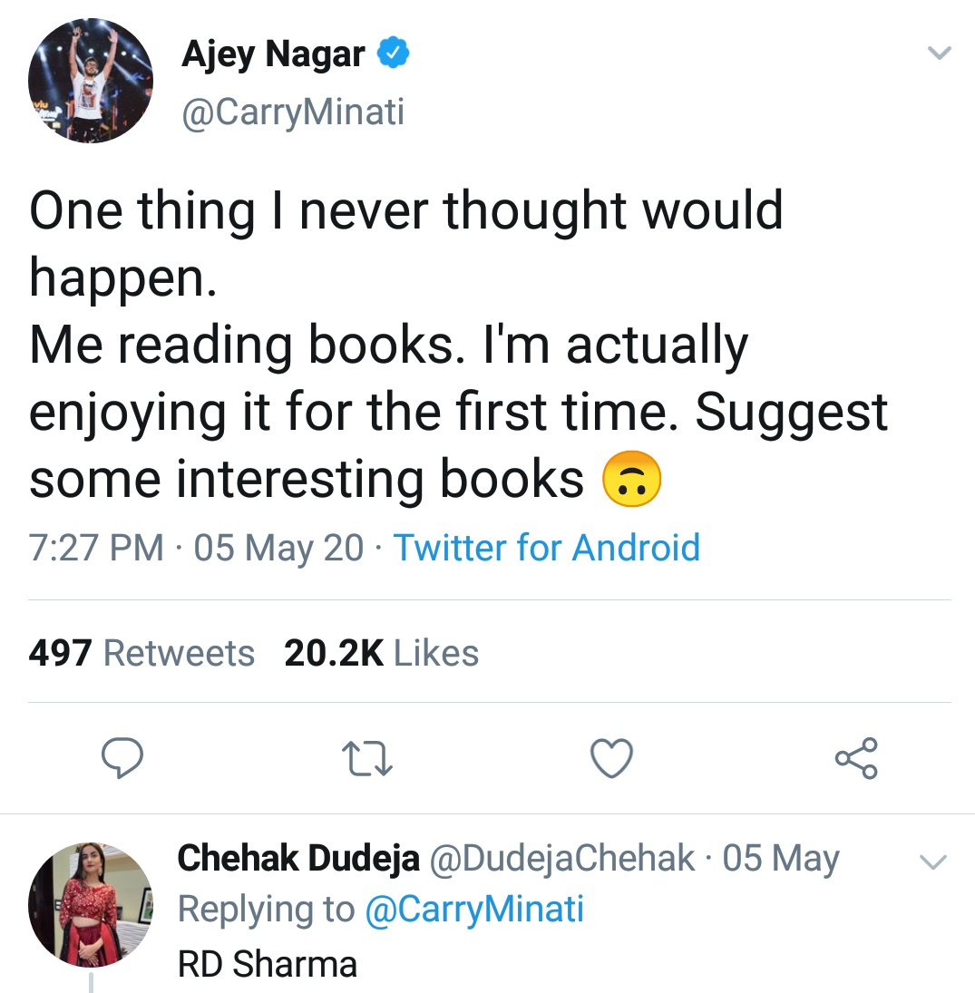 prepyourmath's tweet image. R. D. Sharma. 🙏🙂

@DudejaChehak