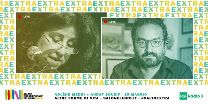 radio3mondo's tweet photo. #RadioFestival per il Salone del Libro e #Animearabe. Inizia la nostra puntata con @ROBZIK @invisiblearabs @MartaDafne e con le voci di @adhaf @adlenmeddi raccolte da @CostanzaSpocci https://t.co/x1bYLiBwYz https://t.co/JLfe0iS0i2