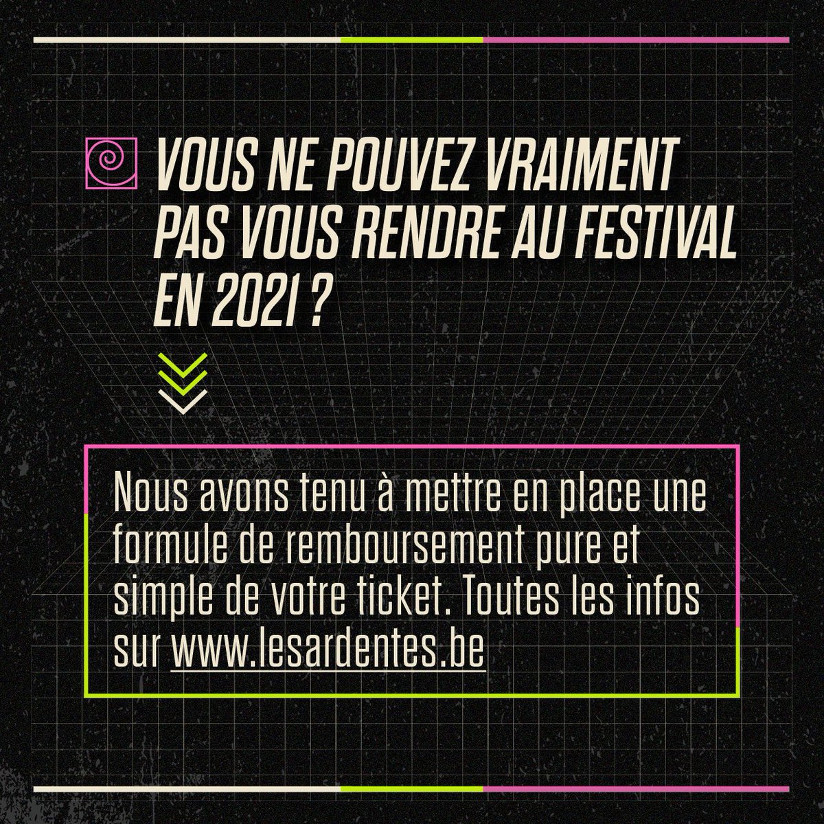 NEWS 🔥 <a href="/PNLMusic/">PNLMusic</a> sera bien présent le samedi 10 juillet 2021 pour #lesardentes21 ! Plus de noms très vite. Toutes les infos billetterie en images et sur lesardentes.be ! Nouveaux tickets en vente le 20 mai à 11:00.