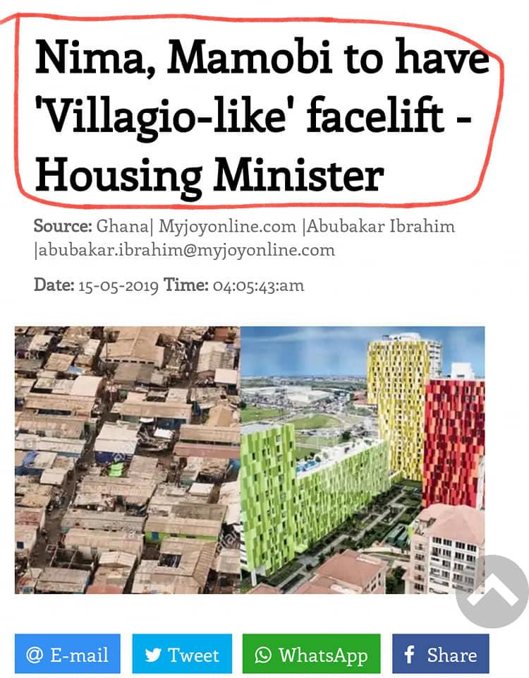 sethklipxx's tweet photo. Exactly a year today, the good people of Nima/Mamobi were promised Villagio-like structures.

Today not even a single block has been laid. https://t.co/CfVdGAsIxI