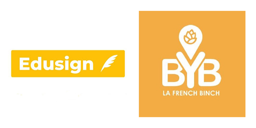 IESEG's tweet photo. IÉSEG 2020 Entrepreneur competition: the #startups @Edusignfr and #BringYouBeers rewarded https://t.co/ABzJrqjLMd #IESEGExperience #Entrepreneurship #Contest #Startup #IncubateurIESEG https://t.co/xqrqdbWA09