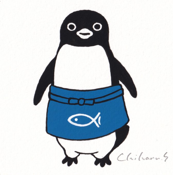 魚屋さんのモットーは親切第一

#ペンギン百態 