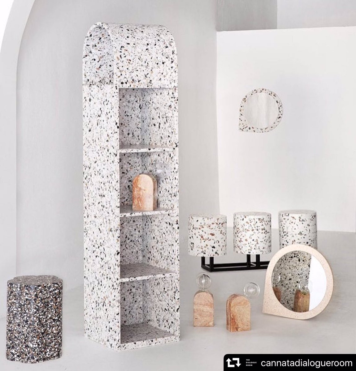 anna_giorgina's tweet photo. // MORPH COLLECTION // #repost @cannatadialogueroom
ใปใปใป
We love this collection by @studio_an_ What an exceptional collaboration! ๐Now available exclusively from @cannatadialogueroom
#terrazzo #productdesign #luxuryinteriordesign #limitededition #localzadesign #capetown https://t.co/m4gVm9M3YB