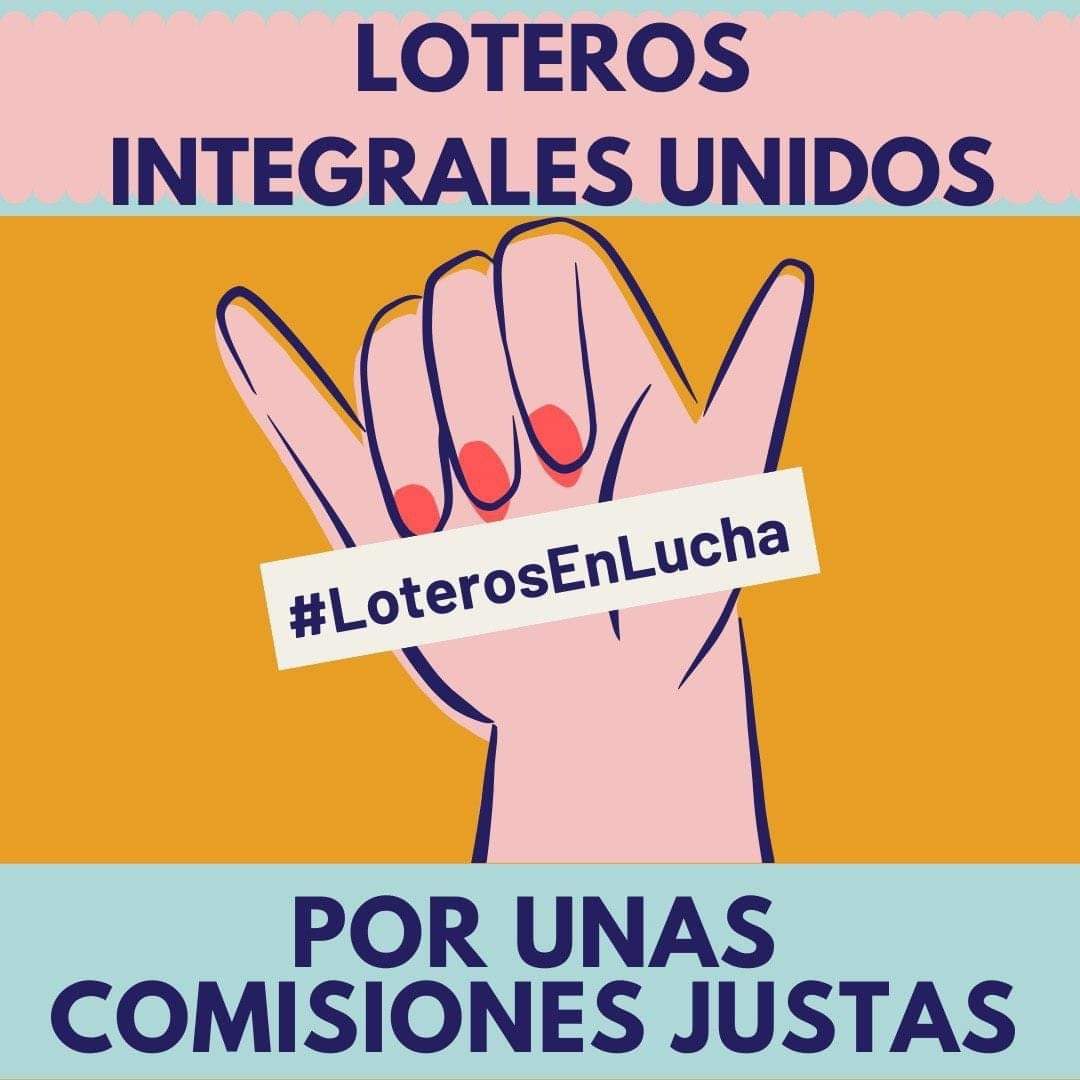 Admon1Portillo's tweet photo. #LoterosEnLucha #COVID19 #FelizViernesATodos #SanIsidro2020  El Organismo de Loterías lleva 16 años sin actualizar nuestras comisiones, somos en la gran mayoría autónomos con trabajadores al cargo. Basta Ya de subida para los altos cargos y a nosotros ni las gracias https://t.co/EMFlYadj84