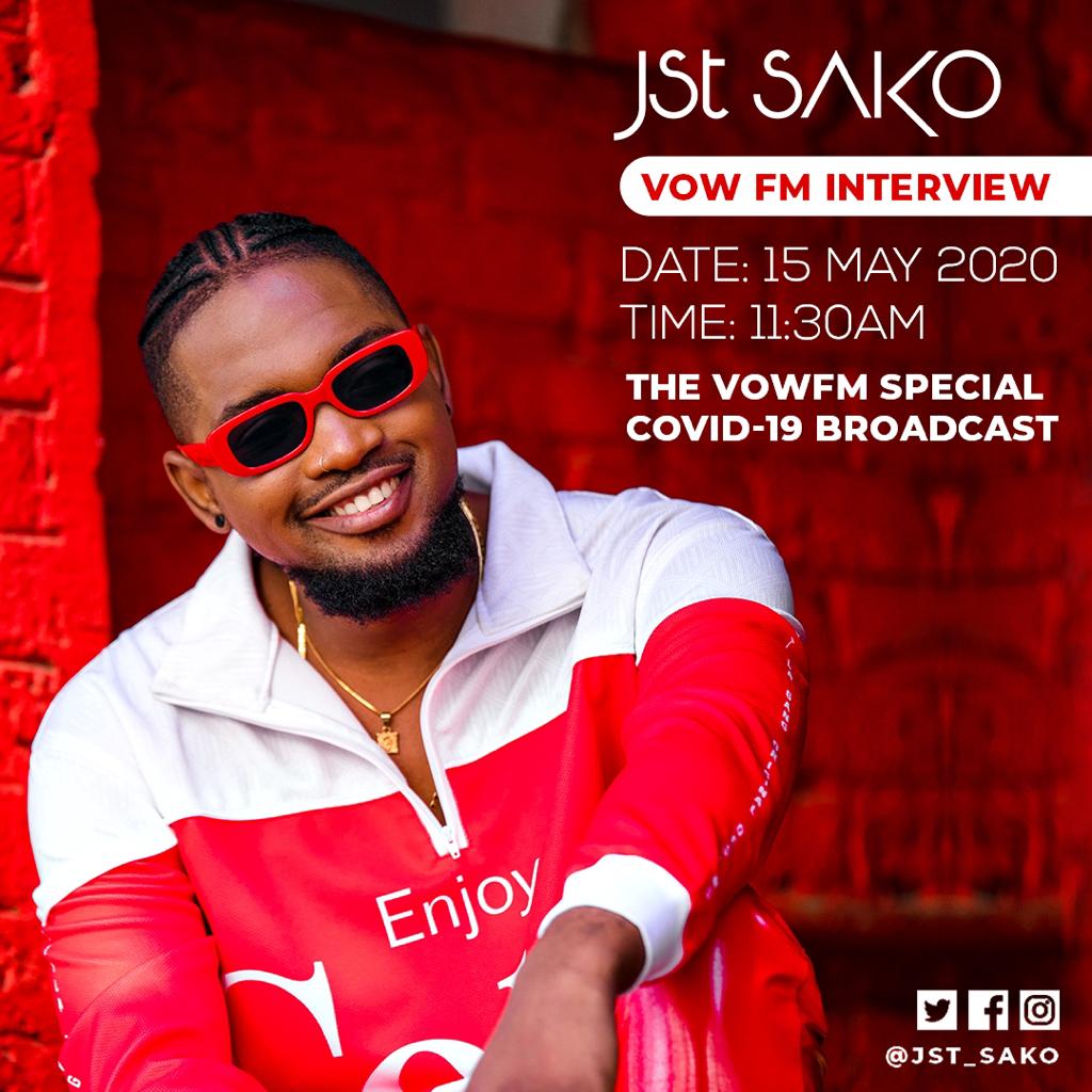 Lisher_Rayze's tweet photo. Catch @Jst_Sako on @vowfm at 11h30 talking about his new single, #MoloJstSako. 📻🔥
Also get a copy of today's issue of @dailysunsa and check him out on the #SunBuzz feature.🗞️ https://t.co/Bo6OkgrI94