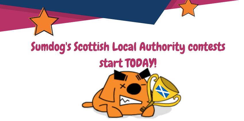 sumdog's tweet photo. Our regional Scottish Maths Contests start today! Be sure to enter your class today - you have until next Friday to take part. Good luck! 🍀 https://t.co/24dJg0rBwV