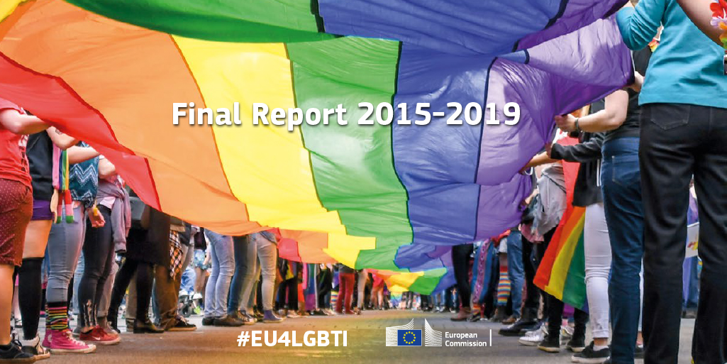 EU_Justice's tweet photo. Taking stock of progress made to advance 
🏳️‍🌈LGBTI+ equality 2015-2019

Achievements include:

✅Stepping up the fight against #hatespeech 
against #LGBTI people

✅Making sure EU laws on recognition of public documents also apply to same sex couples. 

#EU4LGBTI #IDAHOT2020 1/2👇 https://t.co/sakgYSKQ2i