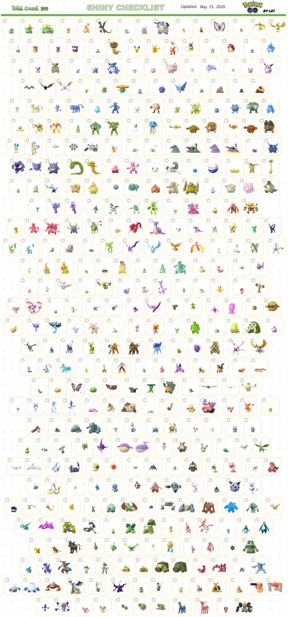 87Loco87's tweet photo. #PokemonGO Updated ShinyChecklist! #Skitty &amp; #Delcatty added! #ShinyPokemonGO #PokemonGOShiny #shinypokemon #shiny #Pokemon #ShinyCheck #ShinyHunt #ShinySkitty #ShinyDelcatty #ShinyVirizion #shinyhunter #StayHome #Hoenn #ThrowbackChallenge #ThrowbackChallengeHoenn #RemoteRaids https://t.co/OZy0rmJV0p