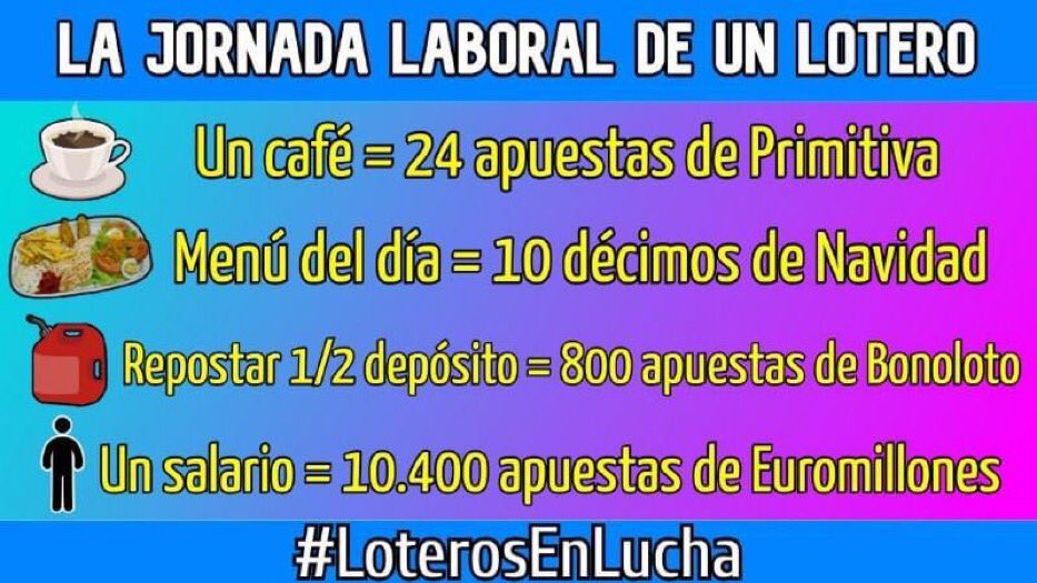 Labruixadelmar's tweet photo. Las pensiones suben, los sueldos suben, los alquileres suben, y nuestras comisiones llevan 16 AÑOS CONGELADAS!! Ya está bien... #LoterosEnLucha https://t.co/U8jKPOohUg