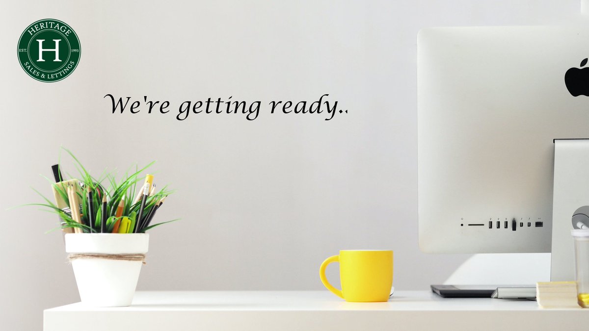 We're delighted we can resume normal activity. However, safety of our staff &amp; public remain our priority.  We'll be working hard over the next few days to ensure our systems are robust.  We'll be back to it on Monday 18th of May!#staysafe #reopening #property #sales #lettings