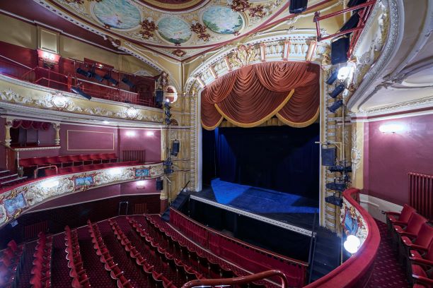 trwakefield's tweet photo. Frank Matcham was responsible for the design of over 90 theatres, just over 20 of us are still standing &amp; we’re proud to be one of them!  Help us be around for another 125 years by donating during challenging time https://t.co/3nOQxByhuO
#Matcham100 #TRW@125 https://t.co/jzfTwhmwyj