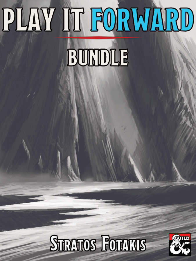 StratosF8's tweet photo. @CriticalBard @dms_guild Until May 17, you can get 17 of my titles bundled together at the @dms_guild. Adventures, classes, subclasses, spells, magical items and more...!
Get your copy today: https://t.co/ofK42dzztw
#PlayItForward #DnD #dnd5e #DMsGuild #ttrpg #dungeonsanddragons #criters https://t.co/Hc13jtHY0j