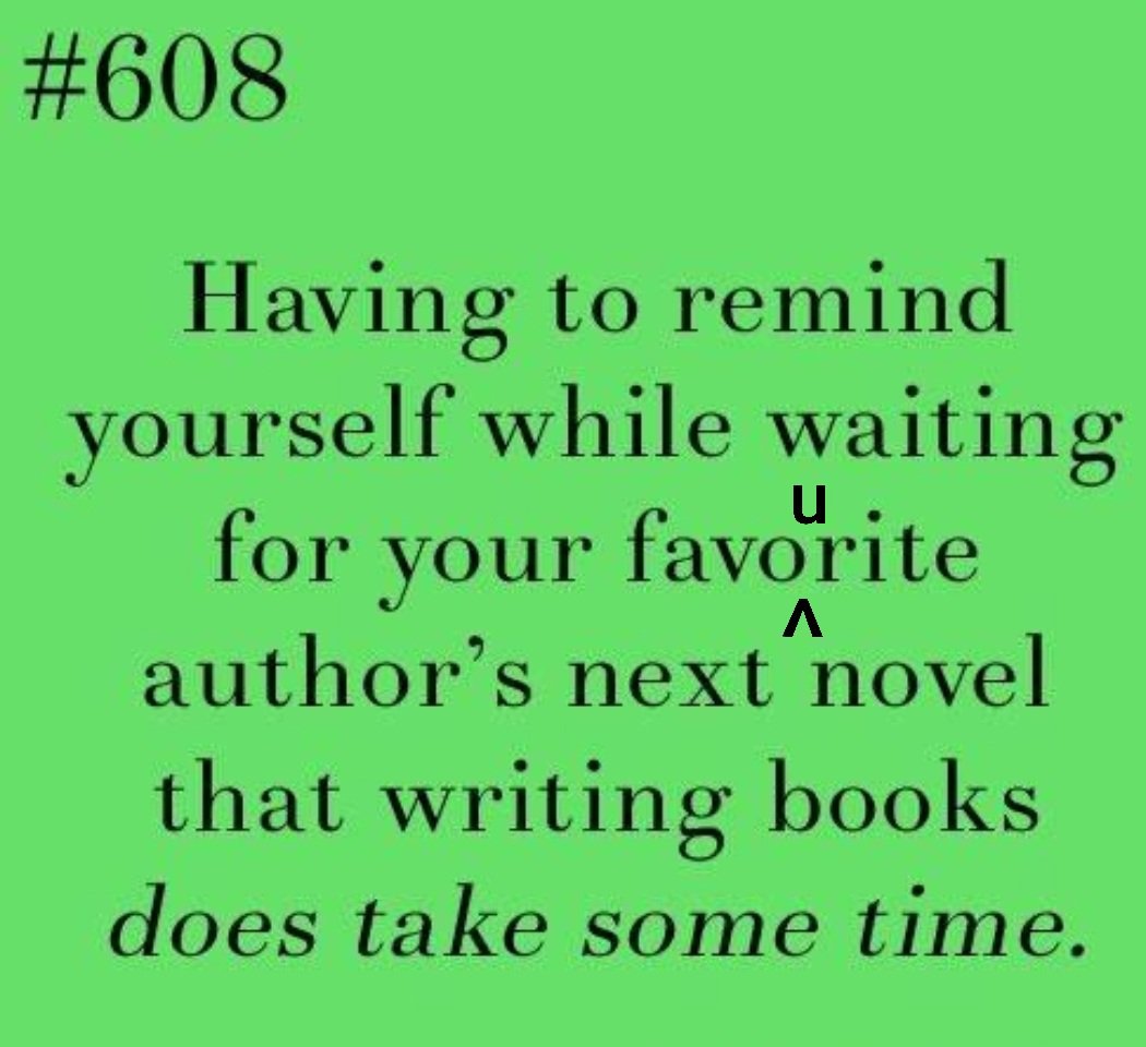 beanie1503's tweet photo. #BookLoversProblems....
(Sorry.....I had to correct the spelling!!!) #PatientlyWaiting 😊 https://t.co/iUJ7wGC6rR