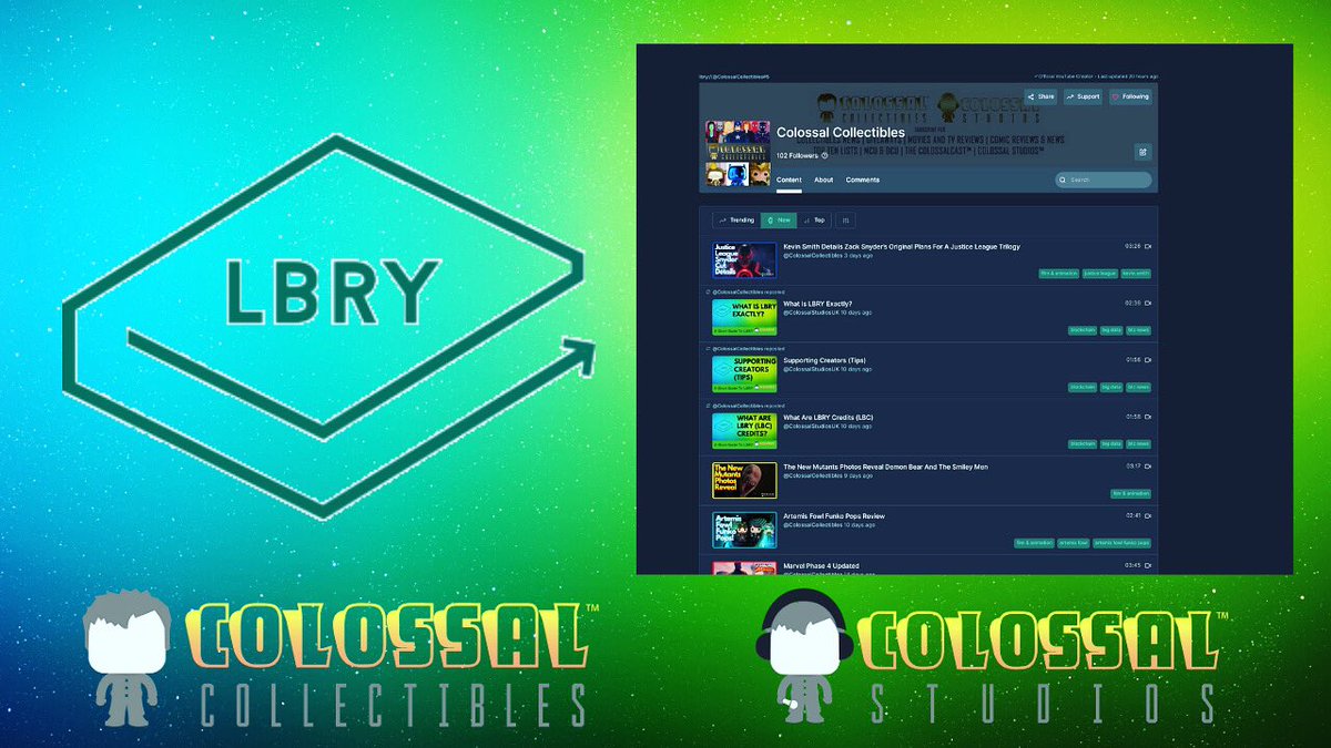 ccollectibles1's tweet photo. Follow our channel on the @lbryio Platform. 
_

Link
https://t.co/84G3CnWETS

_

What is LBRY?
https://t.co/Ur9oZaIEwI

#LBRY #colossalstudiosuk
#ColossalCollectibles #Pop #FunkoPop #funko #funkocommunity #funkocollector #funkolove #funkovinyls #popvinyls #MCU #DCEU #marvel #DC https://t.co/wZSBLFqCOe