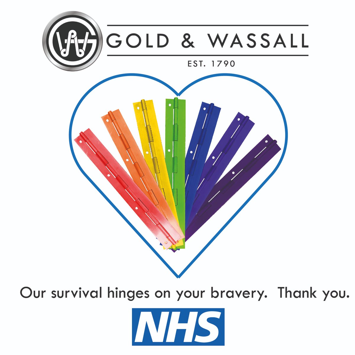 gwhinges's tweet photo. Thank you, @NHSEngland 💙🌈
#nhs #COVID19 https://t.co/Wj7FTM4FeM