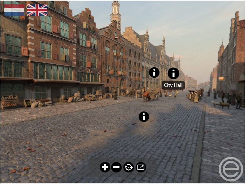 LeidenPilgrims's tweet photo. #Leiden #Mayflower #Pilgrims More cool stuff, created for @erfgoedleiden by @verborgenstad: virtual impressions of Leiden as it was 400 years ago.
Available now: Breestraat (Broadstreet) with the town hall. More virtual impressions to follow :-) https://t.co/vwgmTh22KV https://t.co/vrhKHywaqC