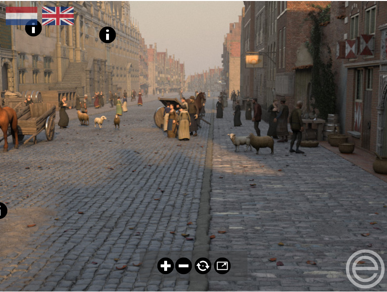 LeidenPilgrims's tweet photo. #Leiden #Mayflower #Pilgrims More cool stuff, created for @erfgoedleiden by @verborgenstad: virtual impressions of Leiden as it was 400 years ago.
Available now: Breestraat (Broadstreet) with the town hall. More virtual impressions to follow :-) https://t.co/vwgmTh22KV https://t.co/vrhKHywaqC