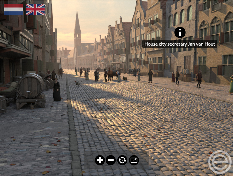 LeidenPilgrims's tweet photo. #Leiden #Mayflower #Pilgrims More cool stuff, created for @erfgoedleiden by @verborgenstad: virtual impressions of Leiden as it was 400 years ago.
Available now: Breestraat (Broadstreet) with the town hall. More virtual impressions to follow :-) https://t.co/vwgmTh22KV https://t.co/vrhKHywaqC