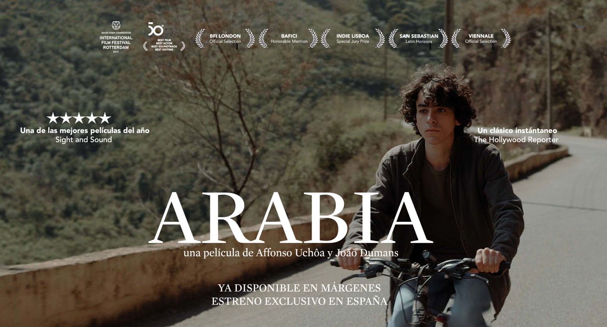 MargenesOnline's tweet photo. "Lírica y lucha de clases desde Brasil".
@MargenesOnline estrena en VOD, en exclusiva en España, "Siete años en mayo" y "Arabia", dos de las películas más sorprendentes del cine brasileño reciente, pluripremiadas en el circuito de festivales.
👉 https://t.co/VeVWr2JN6A https://t.co/R91oLBh4bW