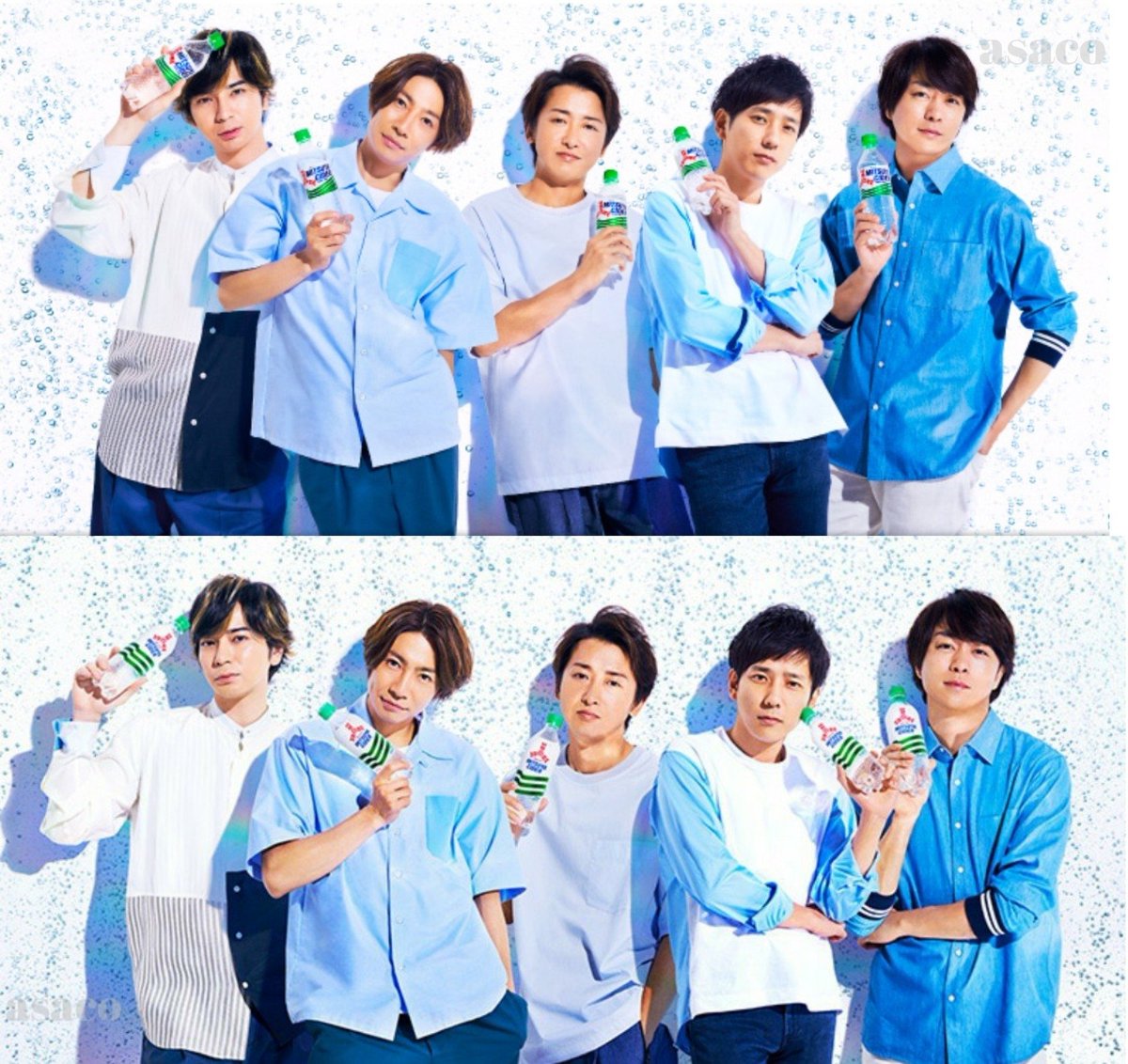 グラフィックのポーズがいつの間にか変わってた。 上 現在(5/15) 下 3