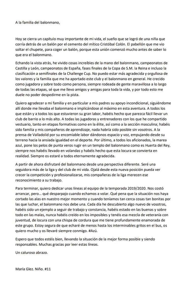 MariaGN97's tweet photo. HASTA SIEMPRE 💙 https://t.co/T29wZrK2GX