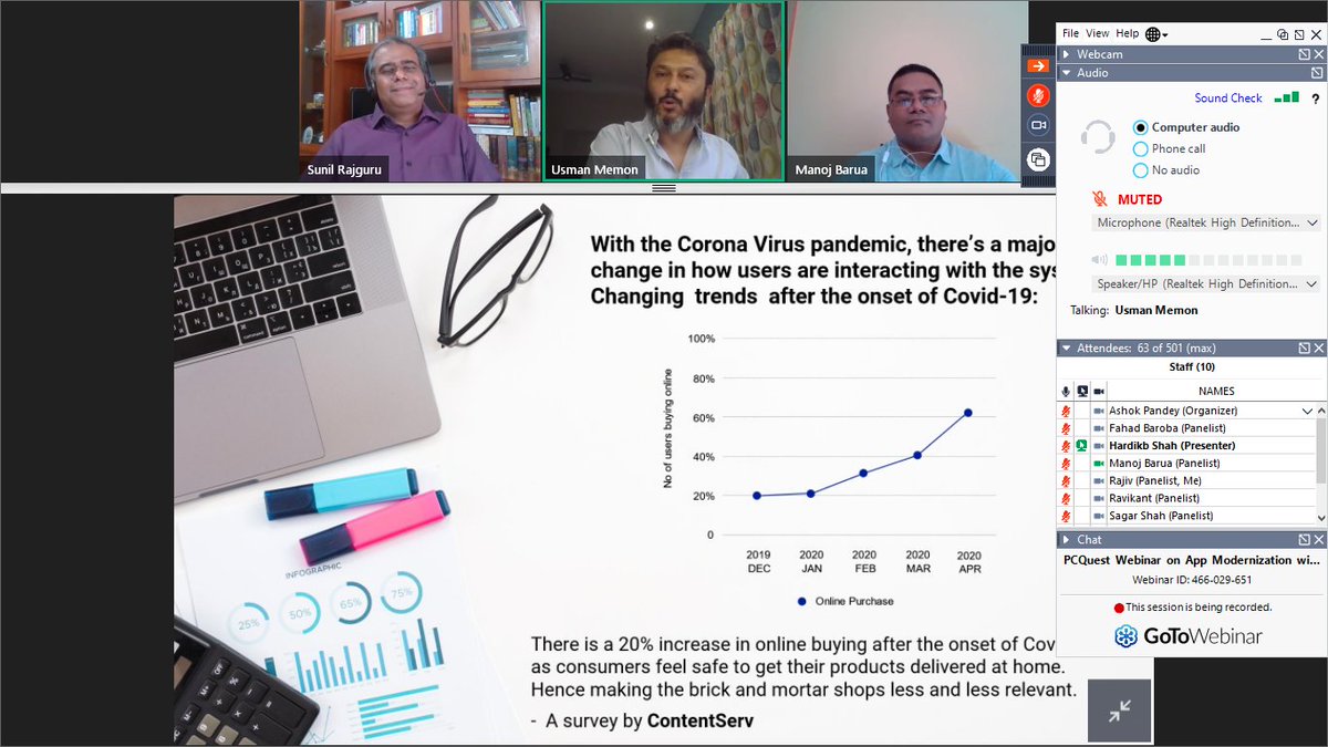 pcquest's tweet photo. PCQuest webinar on APP MODERNIZATION WITH CLOUD PAK FOR APP & AI in progress.
@IBM @StreeboInc #betterapps #betterreach
https://t.co/EwGmnkGtx3 https://t.co/ajnXqBtVab