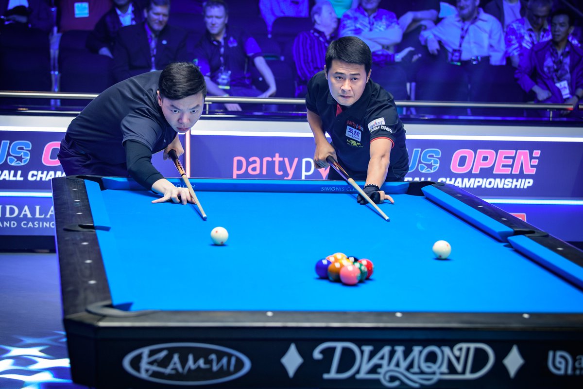 USOpenPool's tweet image. 📺 On @SkySports Arena today!

Catch the thrilling #USOpenPool semi final from 2019 when Wu Jiaqing and Chang Yu-Lung locked horns in Las Vegas.

Watch from 4pm (UK)