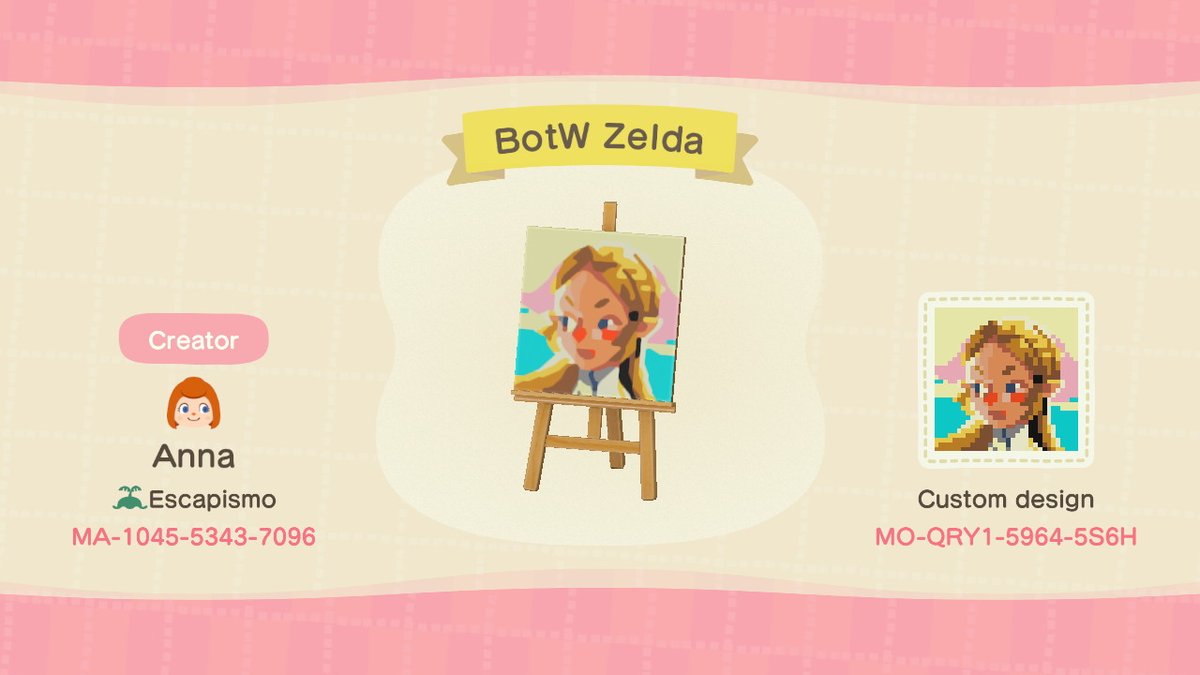 LittleKorok's tweet photo. My island flag design...if anyone is interested :) #AnimalCrossingDesign #ACNH #NintendoSwitch #BOTW #zelda https://t.co/tHrAxa7ka4