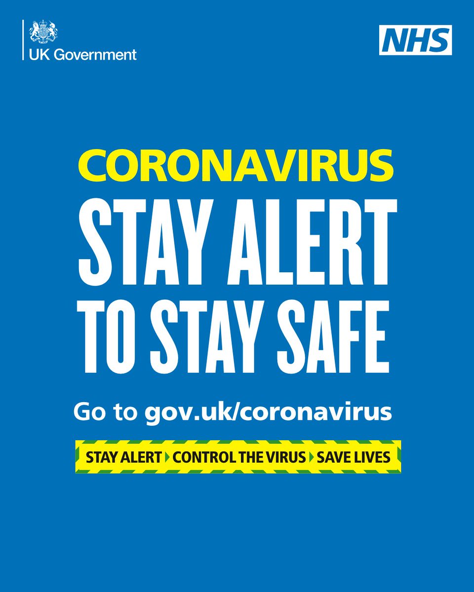 LofFStMarys's tweet photo. There is light at the end of this tunnel, look after yourself and others #stay-alert-to-stay-safe https://t.co/Ahl2QBGdRD