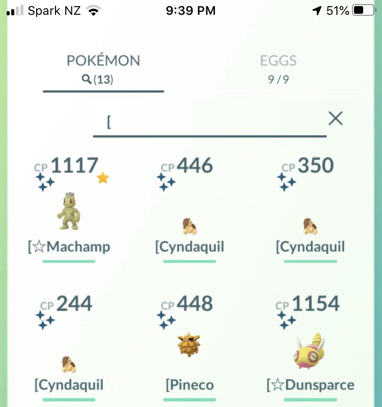 mrblake29's tweet photo. Forgot to post this earlier but here’s my results from the Johto week event✨

#shiny #Pokemongo #Johtoweek https://t.co/iHCDM7Da7F