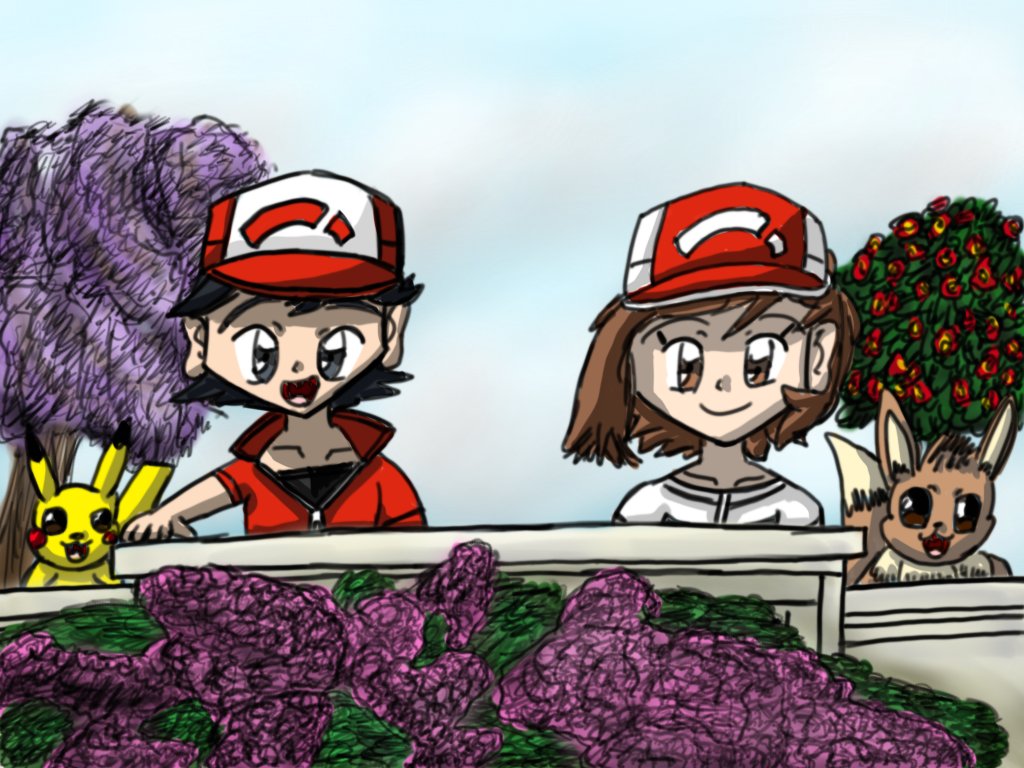 Wolfville A Twitter ポケモン ポケットモンスター カケル アユミ ピカチュウ イーブイ 男の子 少年 女の子 少女 子供 2人 二人 植物 春デート ハイパーリンク T Co Frtutwiv8s T Co Uqqkxo0oab Twitter