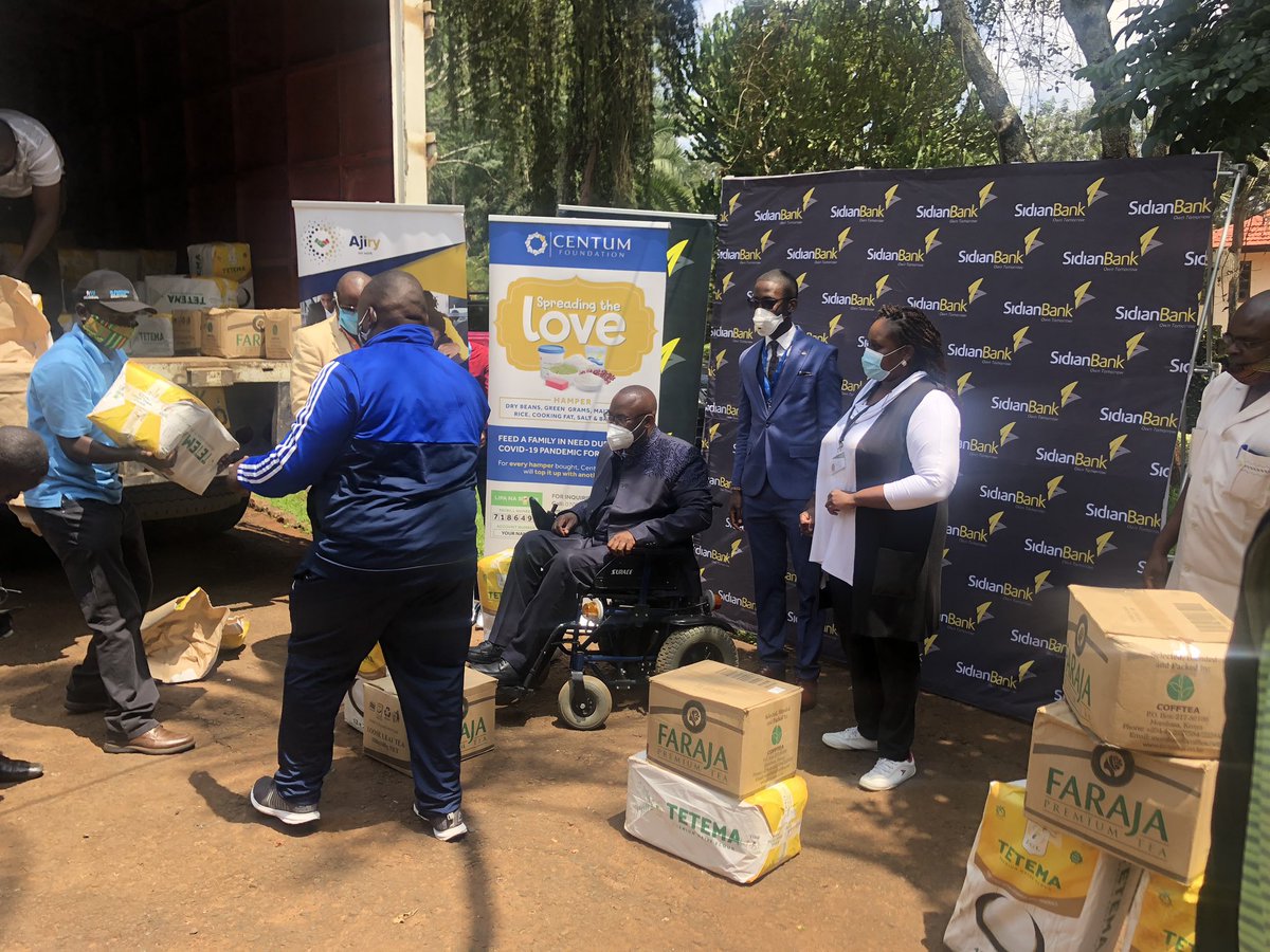 Centum Foundation (@centumcares) on Twitter photo Sidian Bank in partnership with Centum Foundation, <a href="/AjiryKE/">AJIRY</a> and the area MPs of both Kawangware and Kangemi; <a href="/SimbaArati/">Simba Arati</a> and <a href="/HonTimWanyonyi/">Hon. Tim Wanyonyi</a> has today, donated in kind to families stricken by the COVID-19 in the areas of Kawangware and Kangemi. Sidian Bank in partnership with Centum Foundation, <a href="/AjiryKE/">AJIRY</a> and the area MPs of both Kawangware and Kangemi; <a href="/SimbaArati/">Simba Arati</a> and <a href="/HonTimWanyonyi/">Hon. Tim Wanyonyi</a> has today, donated in kind to families stricken by the COVID-19 in the areas of Kawangware and Kangemi.