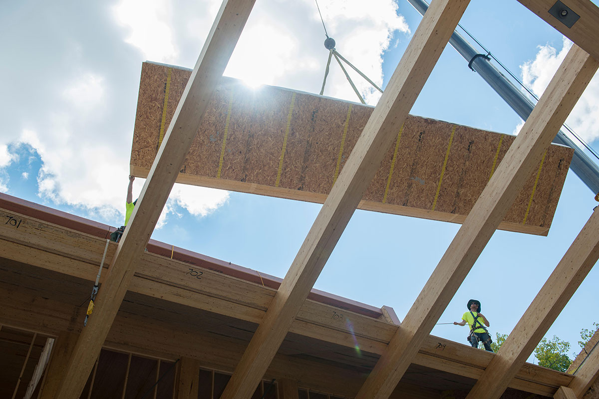 STMagUK's tweet photo. Hanging in the balance: what is the future for cross-laminated timber? https://t.co/1SVZUXlymK #STMagUK #IndustryNews #StructuralTimber #CrossLaminated #Timber #TImberNews #Future #CLT https://t.co/JLJWXdm9f6