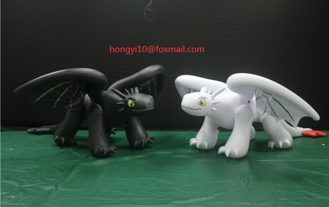 secFNEplCeSw8Hu's tweet photo. #hongyi #inflatable #toothless #dragon #FridayFeeling 
#cartoons #toys  

I will update different products for you every day. Do you prefer the black one or the white one?🤔🤔
You are welcome to contact me for more information。

📲💻EMAIL：hongyi10@foxmail.com https://t.co/5FtdReswlo