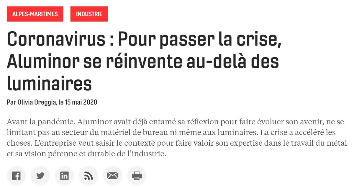 ImmaTerra (@immaterraefc) on Twitter photo Un grand bravo aux entreprises qui comme Aluminor parviennent à se réinventer en période de #COVIDー19, avec le soutien fort des acteurs territoriaux <a href="/MaRegionSud/">Région Sud</a>
urlz.fr/cHdK
#resilience #efficience #efc #cooperation #CotedAzurFrance Un grand bravo aux entreprises qui comme Aluminor parviennent à se réinventer en période de #COVIDー19, avec le soutien fort des acteurs territoriaux <a href="/MaRegionSud/">Région Sud</a>
urlz.fr/cHdK
#resilience #efficience #efc #cooperation #CotedAzurFrance