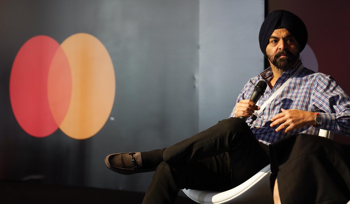MastercardAP's tweet photo. Confirming that there will be no #COVID19 related layoffs this year @Mastercard, CEO Ajay Banga tells @BBCNews, "Instead of being worried about their jobs, employees should worry about each other, worry about their families and worry about their clients." https://t.co/gNYn8wNiUe https://t.co/2po0QLBON0
