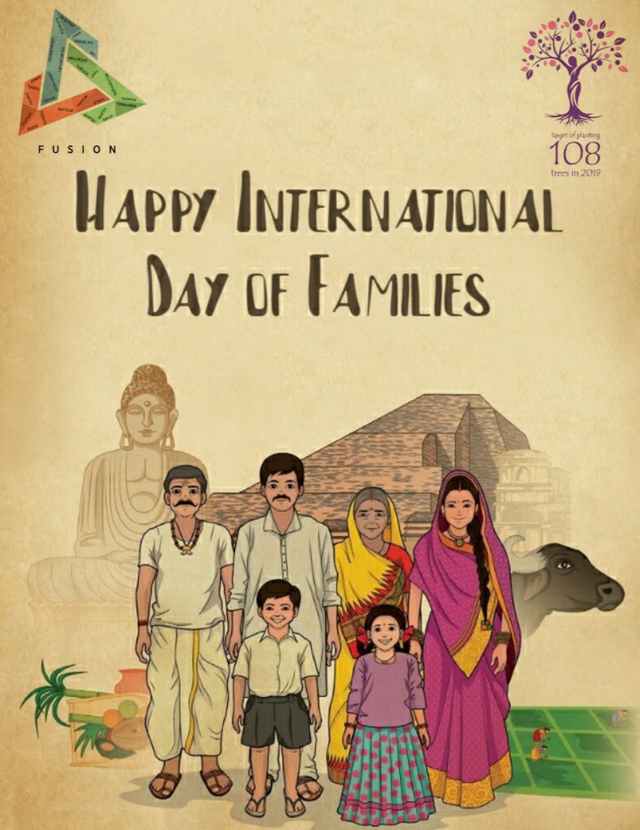 it's a day for our lovely family..! #FusionGroup wishes you all the very Happy #InternationDayOfFamilies tag your family members in the comment section. Take care of your family amidst this time of crises. #StaySafe