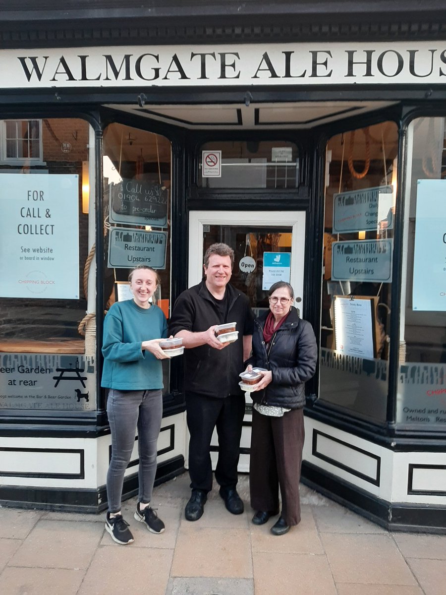 We now operate a takeaway service! We're bringing some real cookery and real ale to the takeaway scene 🍔🍻🥘

You can collect by calling 01904 629222 or visiting our website thechoppingblock.co.uk. We also deliver through deliveroo, just eat and soon uber eats. 😊 #comfortfood