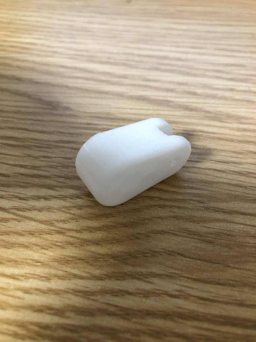 dayamax259's tweet photo. ようやくTPUフィラメントの印刷に成功
未サポートだから無理かなぁと思ったけど、接地面が小さすぎるだけだった #Adventurer3 https://t.co/BKr88CO7cw