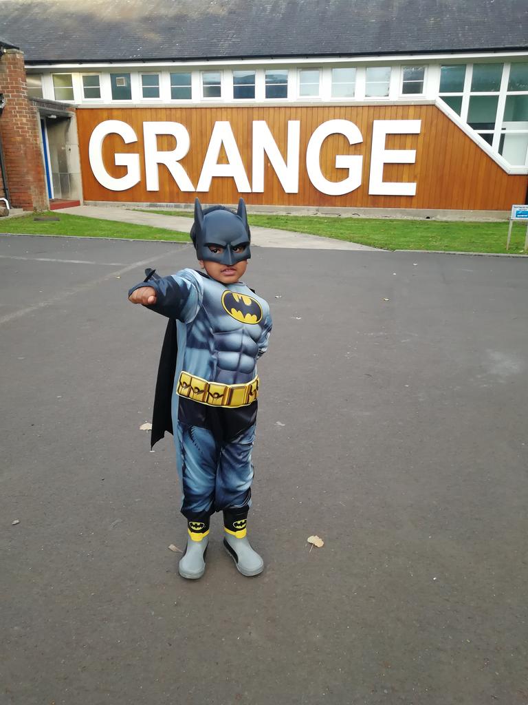 DsilvaFay's tweet photo. Bryce @GrangeEYFS... I've just flown in all the way from Gotham City to Grange First School...!!! I'm looking for my superhero friends from Silverbirch class... Have you seen them??? https://t.co/n9oc1pu6G3