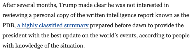 Compare these insider statements regarding Trump's similar approach to briefings and doing his homework to those of Hitler's adjutant. https://www.washingtonpost.com/politics/breaking-with-tradition-trump-skips-presidents-written-intelligence-report-for-oral-briefings/2018/02/09/b7ba569e-0c52-11e8-95a5-c396801049ef_story.html