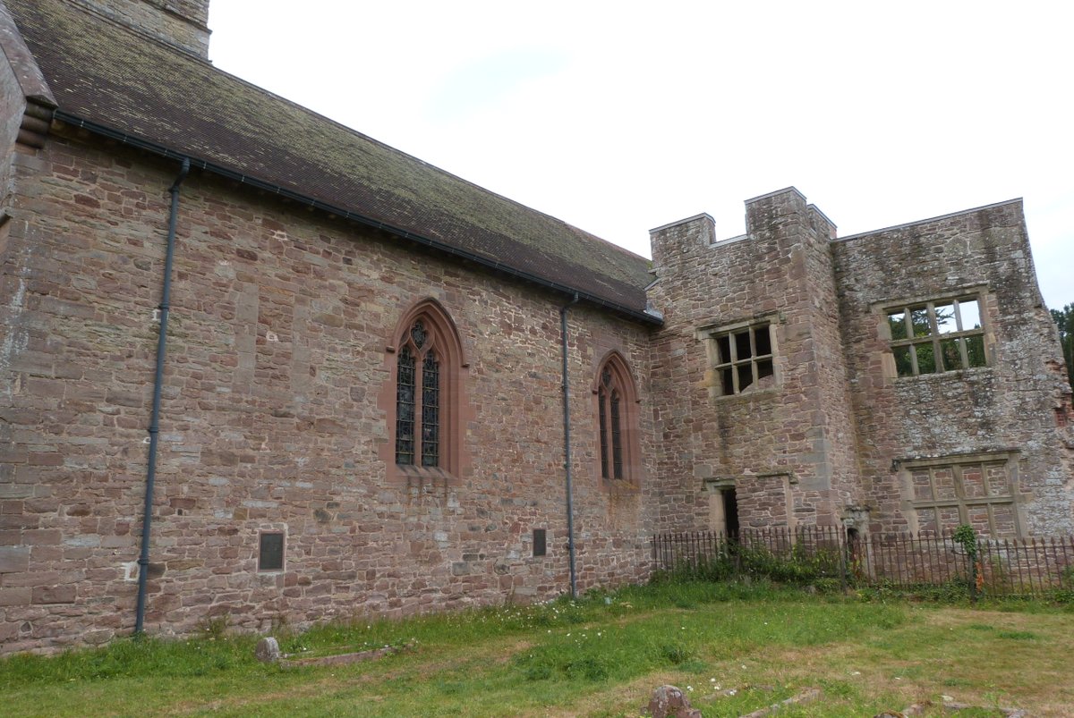 oh I've been here. Bromfield. It's one of those funny parish churches you couldn't believe was ever a monastery if it didn't have the gatehouse left. It was essentially a minster which became a dependent cell of Gloucester. It had a 17thc house built on the side which burnt down.