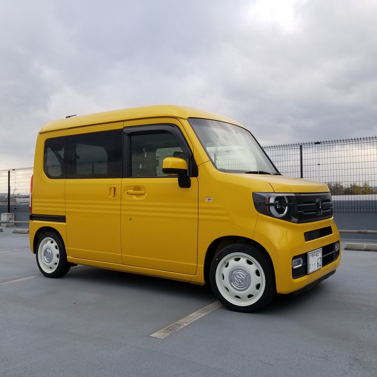 N-VAN 4WD JJ2をベースに エスペリア ダウンサス CRIMSON DEAN 15