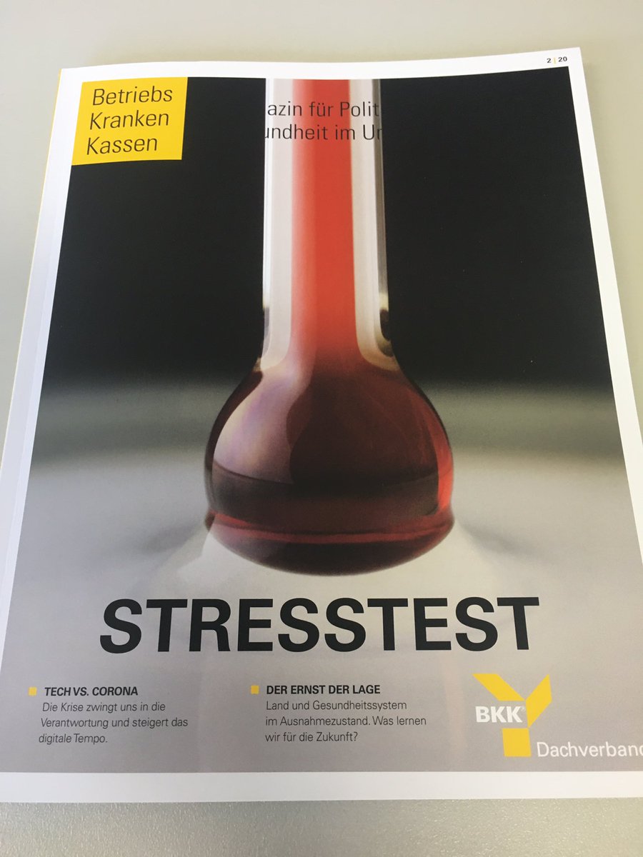 Die Pflichtlektüre, passend zum Wochenende ist da. Interviews mit @FranzKnieps und <a href="/DirkJanssen01/">Dirk Janssen</a> sowie Beitrag der <a href="/bkkyoungtalents/">BKKyoungtalents</a>. Danke <a href="/derLummer/">Stefan B. Lummer</a> und <a href="/BKKDV/">BKK Dachverband e.V.</a>.