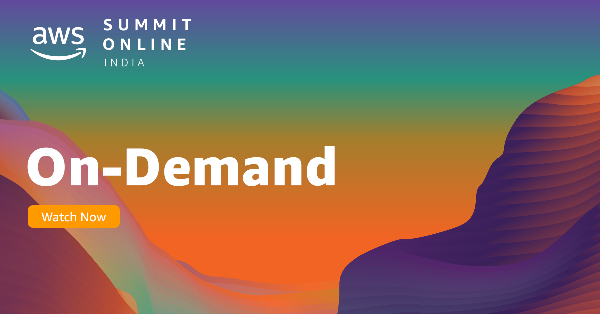 awscloud's tweet photo. Watch AWS Summit On Demand! Register to watch! https://t.co/8senTCdWPf https://t.co/jCvHrTZtmQ